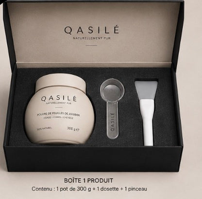 Qasilé – Poudre de qasil 3 en 1 (cheveux, visage, corps)