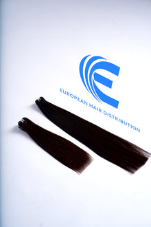 Single Hair Donor Straight Bundles Black