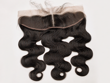 Top Virgin Hair HD Lace Frontal Glatt Schwarz