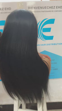 Top Virgin Hair Perruque 14' Lace frontal 13x4