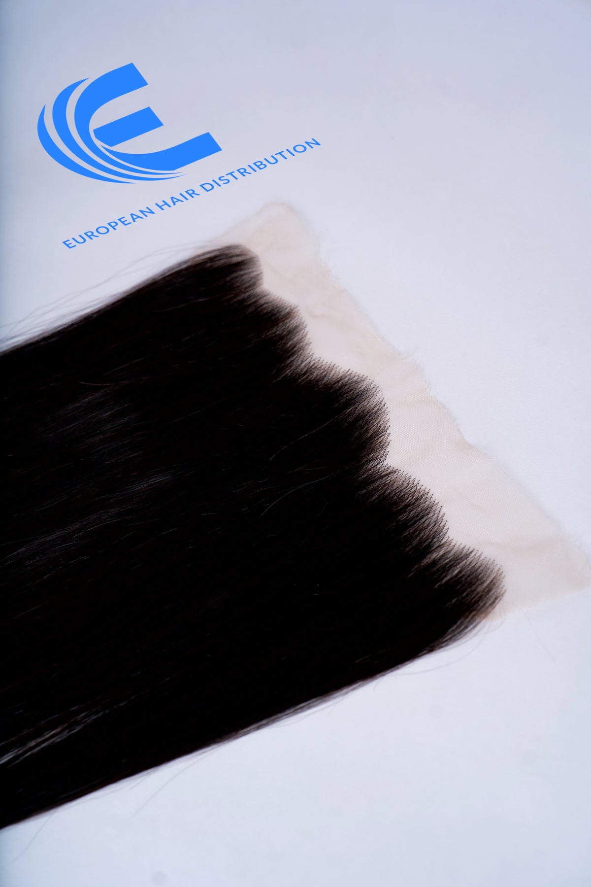 Single Hair Donor HD Lace Frontal Straight Black 